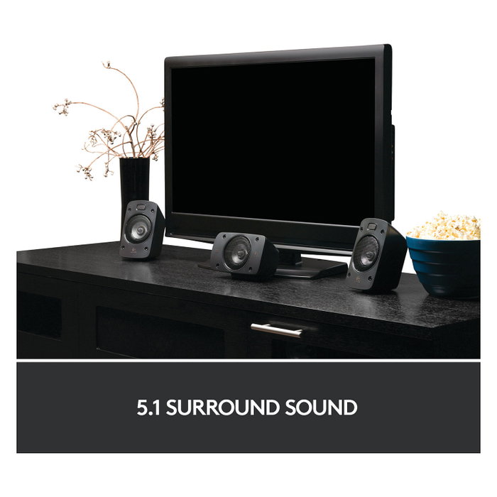 Logitech Z906 Sistema de altavoces 5.1 THX 500W Logitech Z906 Sistema de altavoces 5.1 THX 500W