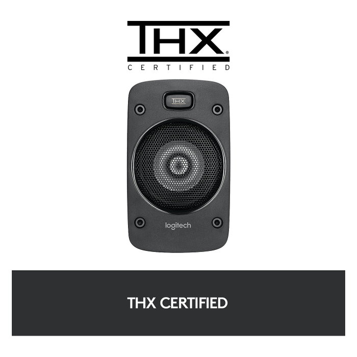 Logitech Z906 Sistema de altavoces 5.1 THX 500W Logitech Z906 Sistema de altavoces 5.1 THX 500W