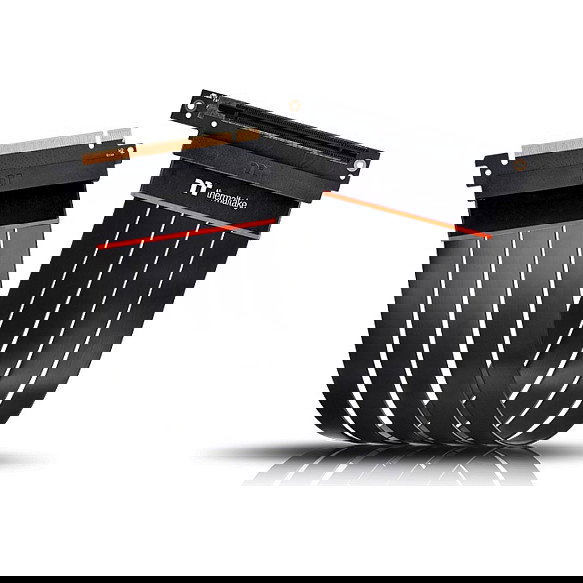 Thermaltake Extensor PCI Express 90 Negro PCI-E 4.0 16X 30cm Thermaltake Extensor PCI Express 90 Negro PCI-E 4.0 16X 30cm