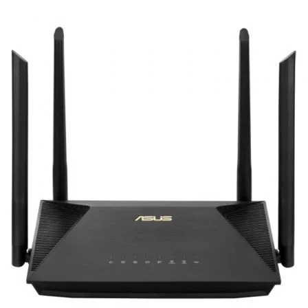 Asus RT-AX53U Router Inalámbrico Wi-Fi 6 (AX1800) 1800 Mbps Doble Banda 2.4GHz/5GHz, 4 Antenas, OFDMA, MU-MIMO, 4 Puertos Gigabit, AiProtection, 90IG06P0-MO3510
