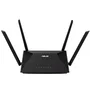Asus RT-AX53U Router Inalámbrico Wi-Fi 6 (AX1800) 1800 Mbps Doble Banda 2.4GHz/5GHz, 4 Antenas, OFDMA, MU-MIMO, 4 Puertos Gigabit, AiProtection, 90IG06P0-MO3510