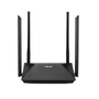 ASUS RT-AX53U Router WiFi 6 AX1800 Doble Banda (2.4GHz/5GHz) 574+1201 Mbps, 4 Antenas, 4 Puertos Gigabit, USB, AiProtection, Negro - Estándar 802.11ax, OFDMA, MU-MIMO