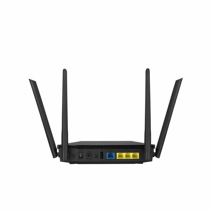 Asus RT-AX53U Router Inalámbrico Wi-Fi 6 AX1800 Doble Banda Negro Asus RT-AX53U Router Inalámbrico Wi-Fi 6 AX1800 Doble Banda Negro