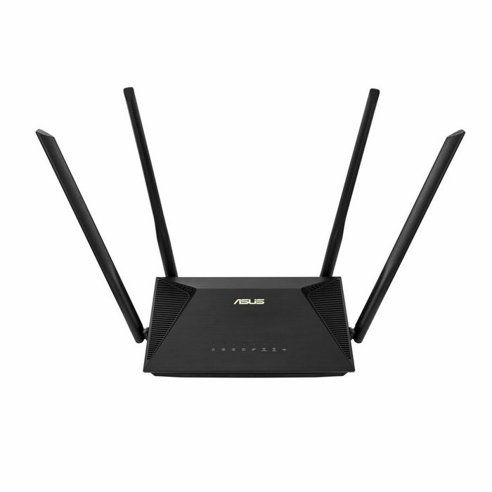 Asus RT-AX53U Router Inalámbrico Wi-Fi 6 AX1800 Doble Banda Negro Asus RT-AX53U Router Inalámbrico Wi-Fi 6 AX1800 Doble Banda Negro