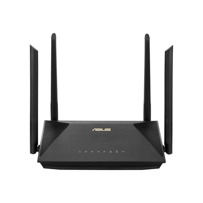 Asus RT-AX53U Router Inalámbrico Wi-Fi 6 AX1800 Doble Banda Negro