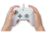 PowerA Mando con Cable para Nintendo Switch, Blanco Mate