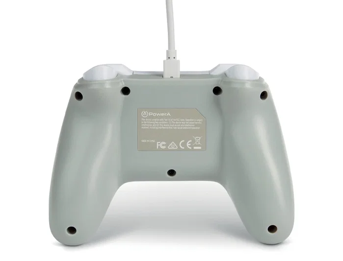PowerA Mando con Cable para Nintendo Switch - Blanco Mate