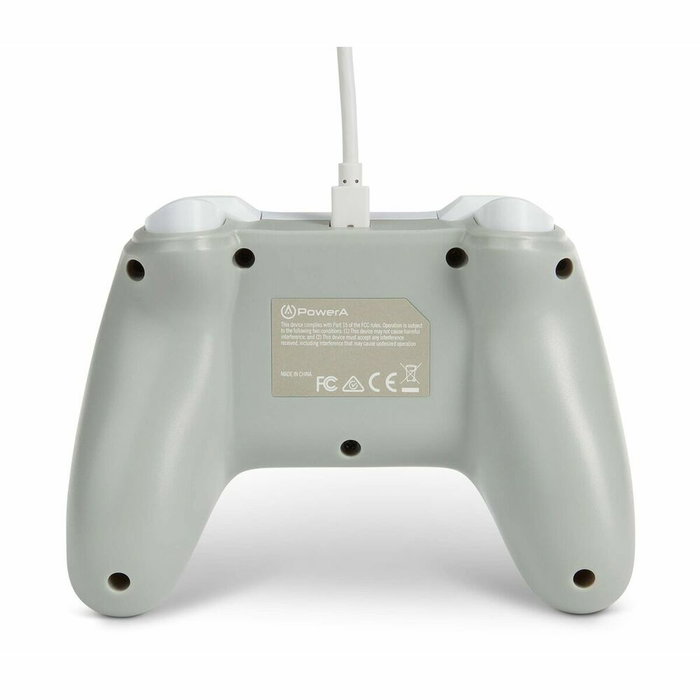 PowerA Mando con Cable para Nintendo Switch - Blanco Mate