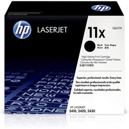 HP Tóner Original 11X Alta Capacidad Negro