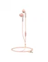 Muvit E56 Auriculares Intraurales Alámbricos con Micrófono, Cable Jack 3.5 mm para Llamadas y Música, Color Rosa