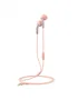 Muvit E56 Auriculares Intraurales Alámbricos con Micrófono, Cable Jack 3.5 mm para Llamadas y Música, Color Rosa