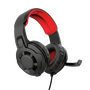 Trust GXT 411 Radius Auriculares Alámbricos de Diadema Negro y Rojo