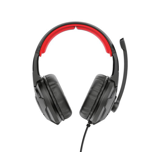 Trust GXT 411 Radius Auriculares Alámbricos de Diadema Negro y Rojo
