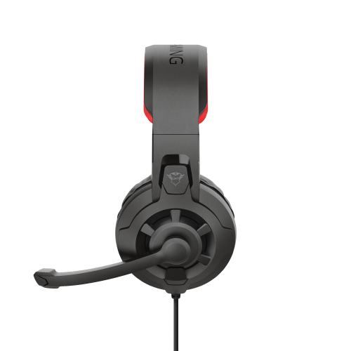 Trust GXT 411 Radius Auriculares Alámbricos de Diadema Negro y Rojo