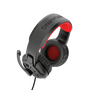 Trust GXT 411 Radius Auriculares Alámbricos de Diadema Negro y Rojo