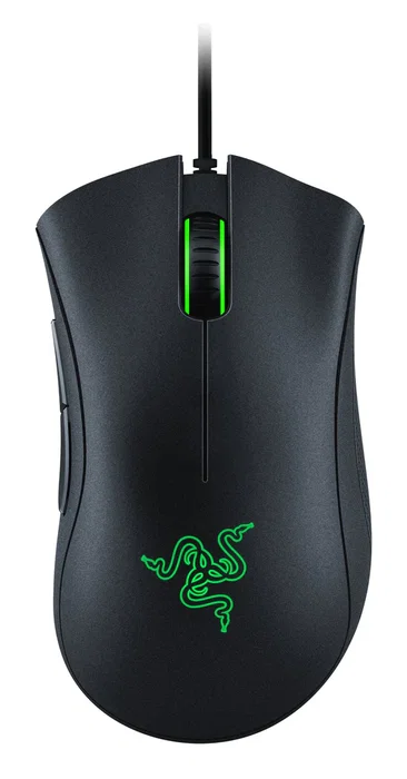 Razer DeathAdder Essential - Ratón Gaming Óptico 6400 DPI, 5 Botones Programables, Ergonómico para Mano Derecha, USB, Negro (RZ01-03850100-R3M1)