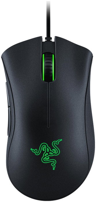 Razer DeathAdder Essential Mouse Gaming Ergonomic Wired 6400 DPI Optical Black Razer DeathAdder Essential Mouse Gaming Ergonomic Wired 6400 DPI Optical Black