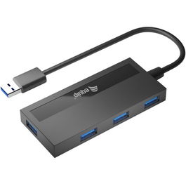 Hub equip usb 3.0 4 puertos + adap. usb-c