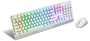 MSI VIGOR GK30 COMBO WHITE ES Teclado Mecánico y Ratón Gaming USB RGB LED Blanco S11-04ES305-CLA