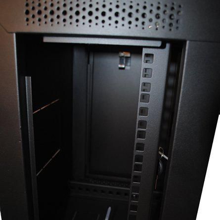 MicroConnect Armario mini mural 10 pulgadas 7HU Negro RAL 9004