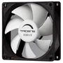 Tacens Aura II Ventilador de Caja para PC 9cm Negro/Blanco - Ultra Silencioso (12 dB, 1500 RPM), Rodamiento Fluxus II, Anti-Vibración, Anti-Polvo, 60.000h MTBF