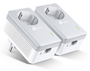 TP-Link TL-PA4010P KIT Adaptadores Powerline 600Mbps Blanco (Pack de 2)