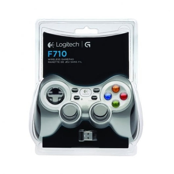 Logitech F710 Gamepad Inalámbrico 2,4 GHz Negro y Plata