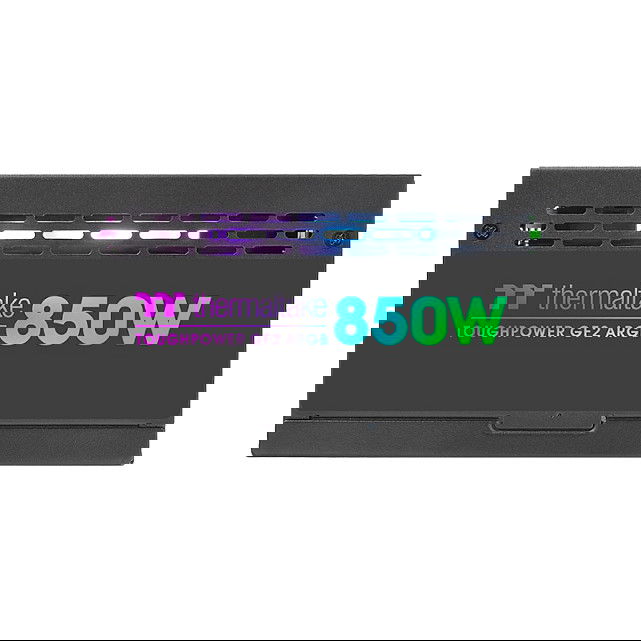 Thermaltake Toughpower GF2 ARGB 850W Fuente de Alimentación Modular Negra
