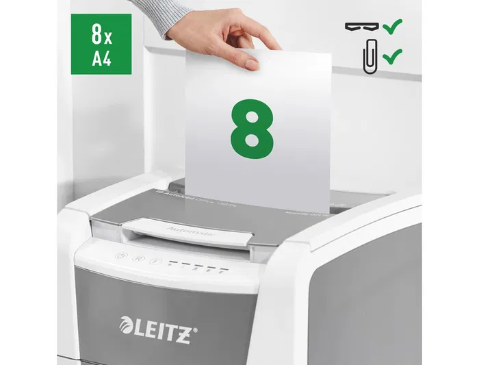 Trituradora de Papel Leitz IQ 150 Autofeed P4