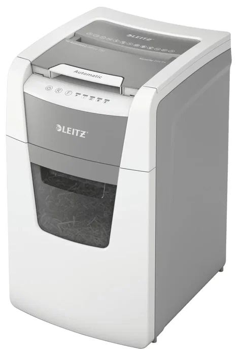 Leitz IQ 150 Autofeed Destructora de Documentos P4, 44L, Gris y Blanco