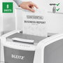 Leitz IQ 150 Autofeed Destructora de Documentos P4, 44L, Gris y Blanco