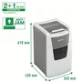 Leitz IQ 150 Autofeed P4 Destructora de Documentos Gris y Blanco