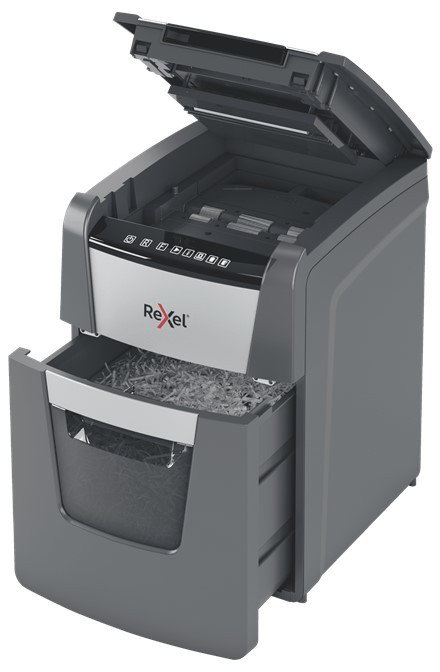 Rexel Optimum AutoFeed+ 100X Negro, Gris Rexel Optimum AutoFeed+ 100X Negro, Gris
