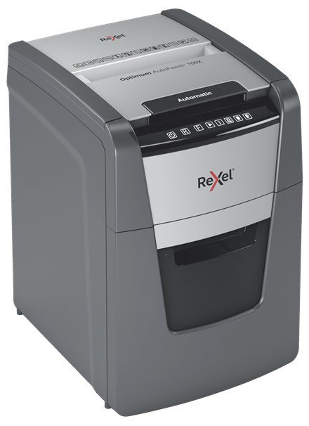 Rexel Optimum AutoFeed+ 100X Negro, Gris Rexel Optimum AutoFeed+ 100X Negro, Gris