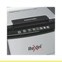 Rexel Optimum AutoFeed+ 100X Destructora de documentos con corte en partículas 4x28 mm, capacidad 250 hojas, 34 L, negro y gris