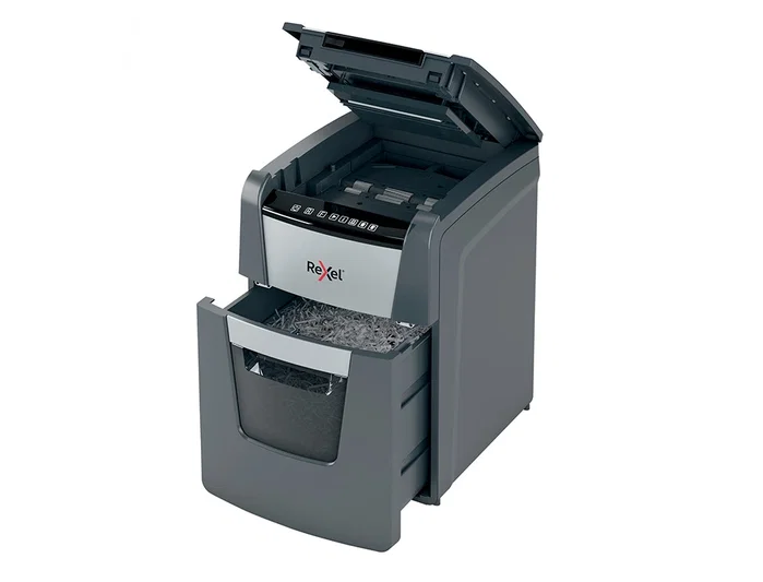 Rexel Optimum AutoFeed+ 100X Negro, Gris Rexel Optimum AutoFeed+ 100X Negro, Gris