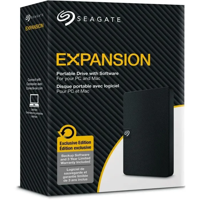 Seagate Disco Duro Externo Portátil 5 TB USB 3.0 STKM5000400