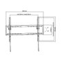 Equip Soporte de pared para TV perfil bajo 37-70 pulgadas EQ650334