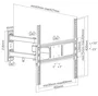 Equip Soporte de pared articulado para TV 32-55 pulgadas