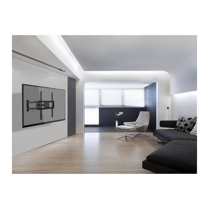 EQUIP Soporte de pared articulado para TV 32-55 pulgadas Negro EQ650341 EQUIP Soporte de pared articulado para TV 32-55 pulgadas Negro EQ650341