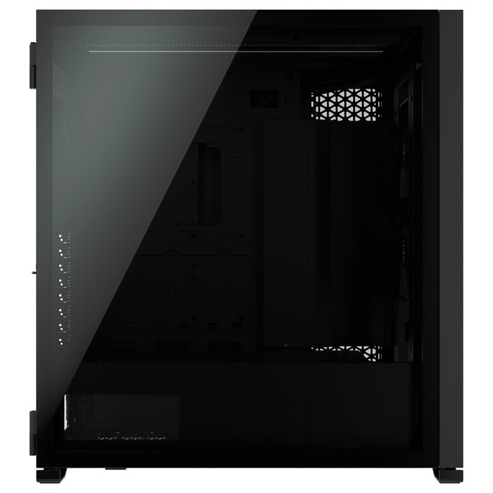 Corsair 7000D Airflow Caja PC Gaming Full-Tower Negro con Panel de Vidrio Templado, Soporta ATX/EATX, 11 Ranuras, Ventiladores 140mm, Gestión de Cables