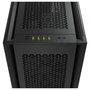 Corsair 7000D Airflow Caja PC Gaming Full-Tower Negro con Panel de Vidrio Templado, Soporta ATX/EATX, 11 Ranuras, Ventiladores 140mm, Gestión de Cables