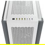 Corsair 7000D Airflow Torre Completa para Gaming - Caja PC Blanco con Ventana Lateral de Cristal Templado, Compatible con ATX, micro-ATX, Mini-ITX, Gestión de Cables