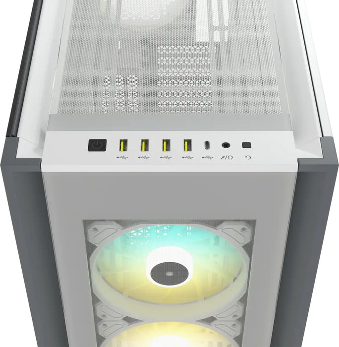Corsair iCUE 7000X RGB Blanco Full Tower Gaming Corsair iCUE 7000X RGB Blanco Full Tower Gaming