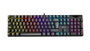 Krom NXKROMKASIC Teclado Gaming Mecánico QWERTY Español Retroiluminación LED RGB USB Full-size Negro