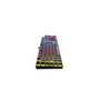 Krom Kasic Teclado Gaming Mecánico Red Switch RGB Rainbow Negro