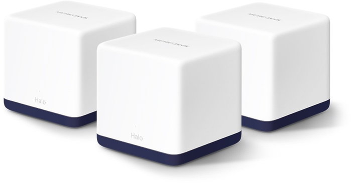 Mercusys Halo H50G (3-pack) Sistema de malla Wi-Fi 5 de doble banda Mercusys Halo H50G (3-pack) Sistema de malla Wi-Fi 5 de doble banda