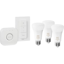 Philips Hue White & Color Ambiance Kit de inicio 3 bombillas E27 + Regulador