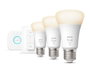 Philips Hue White Kit de inicio con 3 bombillas inteligentes E27 y regulador de intensidad