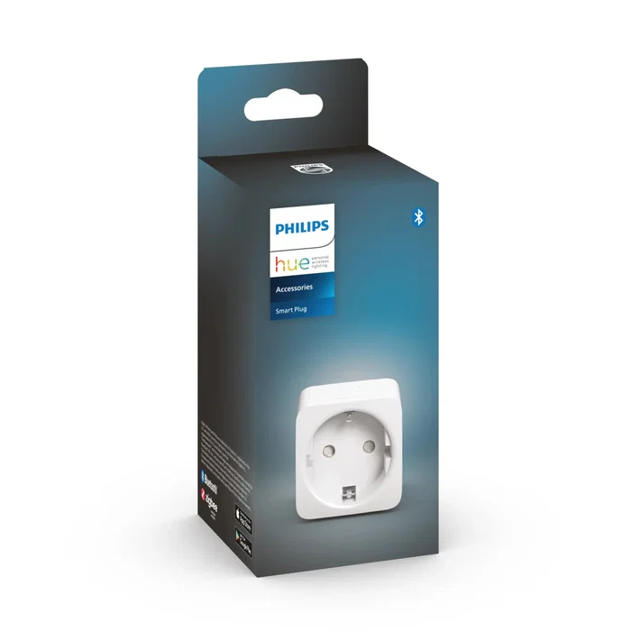 Philips Hue Enchufe Inteligente Blanco 8719514342309 - Bluetooth, Zigbee Light Link, Alexa, Google Home, 2300W, IP20